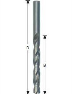 Wiertła HSS, DIN 338 N