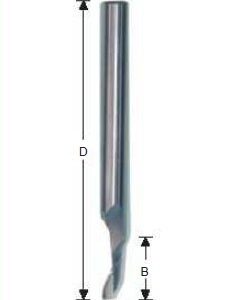 Frezy jednoostrzowe, pełnowęglikowe VHM
