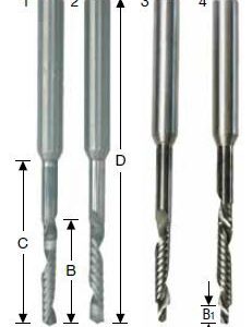 Frezy pełnowęglikowe VHM z chwytem stalowym
