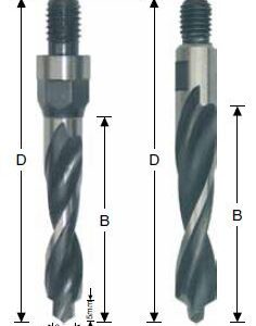 Wiertła HSS-E do klamkownic z pilotem