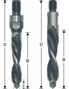 Wiertła HSS-E do klamkownic z pilotem