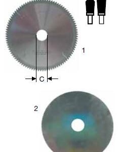 Tarcze HM do cięcia listew przyszybowych