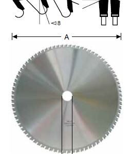 Tarcze HM do profili stalowych oraz metali lekkich